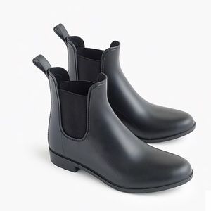 J crew Matte Chelsea rain boots